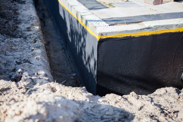 Residential Exterior Waterproofing installation at a Highland, NY home by SJ Waterproofing Pros